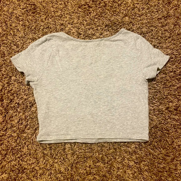 GARAGE Short Sleeve Crop Top - Picture 2 of 3